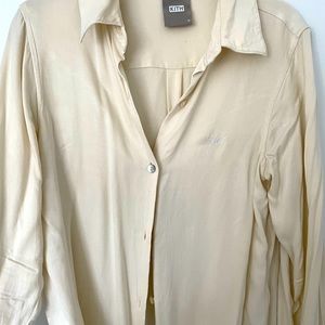 KITH CREAME BUTTON DOWN